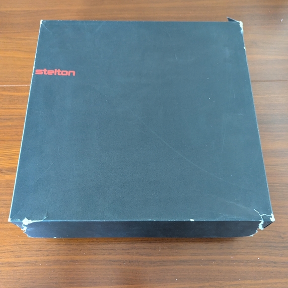 Stelton Stainless X-30 4 Lights Candle Holder Centerpiece 14.5" Large Dish - Picture 8 of 9